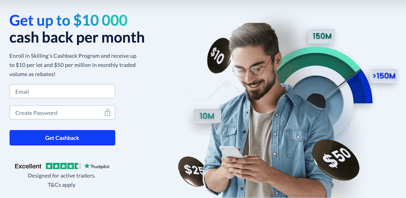 Skilling Introduces New Cashback Program